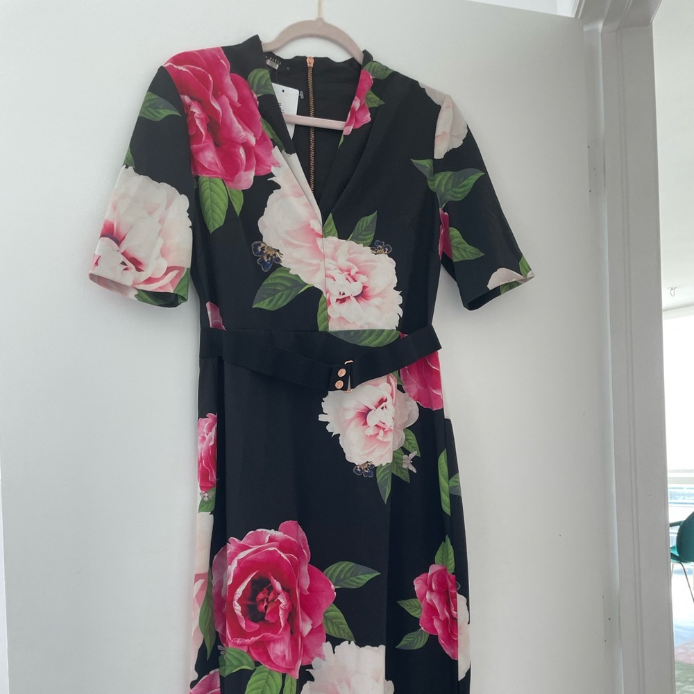 Ted Baker Floral Dress Size 3